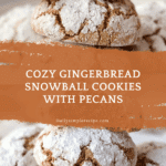 Gingerbread Snowball Cookies Recipe