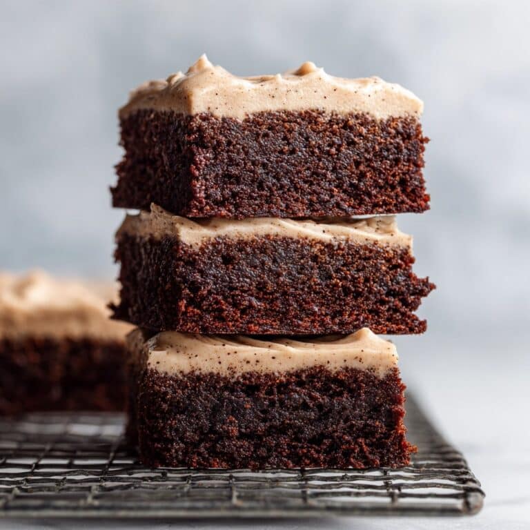 Dark Chocolate Guinness Brownies with Buttercream Recipe