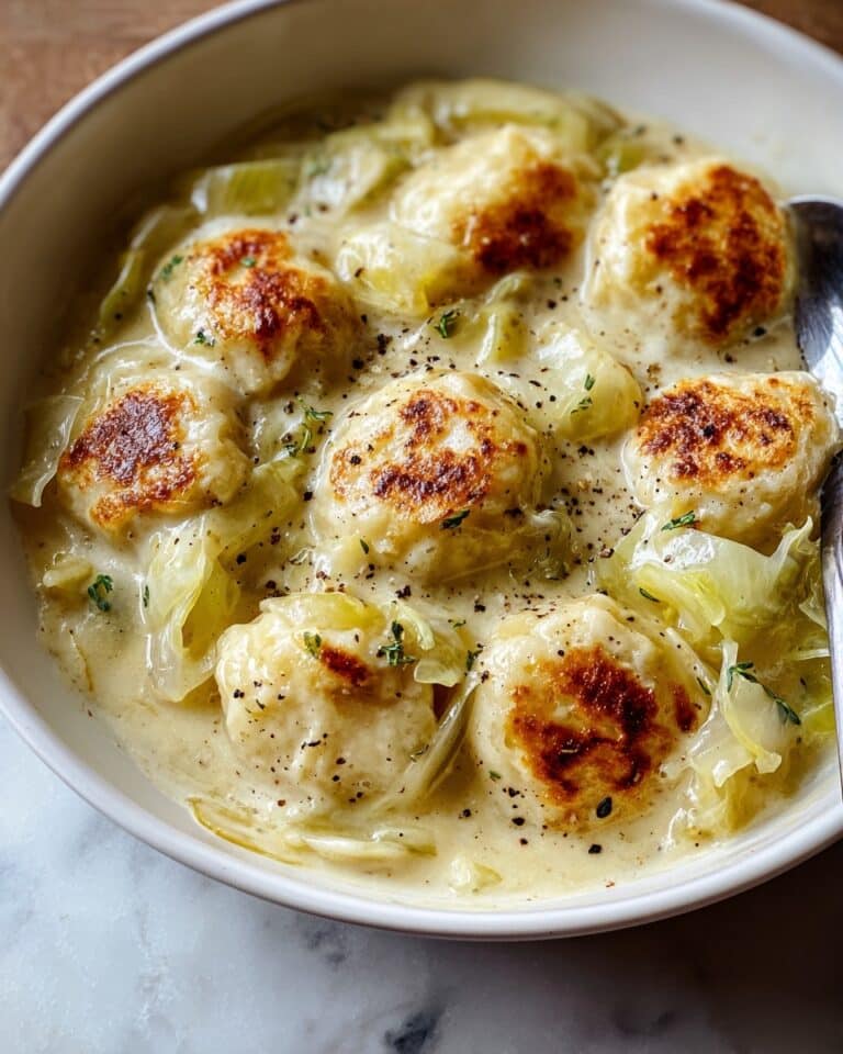 German Cabbage and Dumplings Recipe