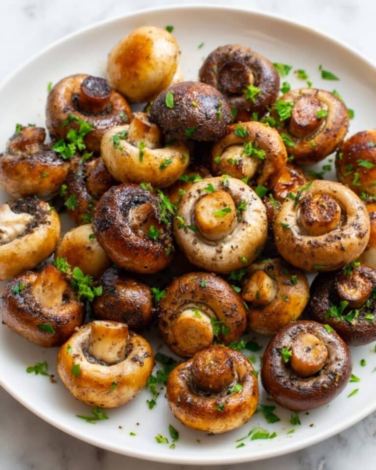Air Fryer Mushrooms Recipe