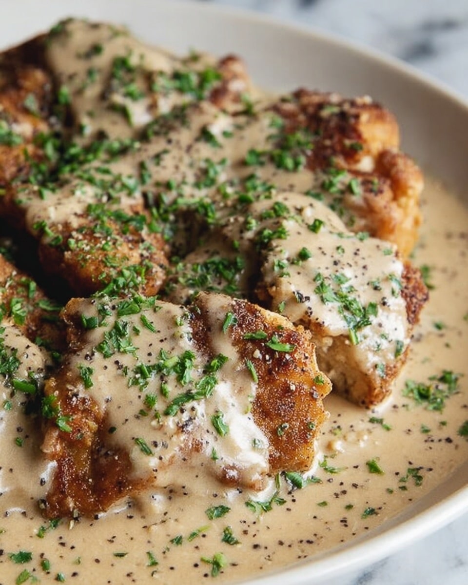 A close-up shot of a black skillet filled with cooked ground meat and halved Brussels sprouts mixed together, creating a textured layer of browned meat bits in dark brown, interspersed with vibrant green and yellow-charred Brussels sprout halves, all sprinkled with small white sesame seeds. There is a wooden spoon resting inside the skillet, partially scooping some of the mixture. The skillet is placed on a white marbled surface, with a light gray cloth partially visible in the upper right corner. Photo taken with an iphone --ar 4:5 --v 7