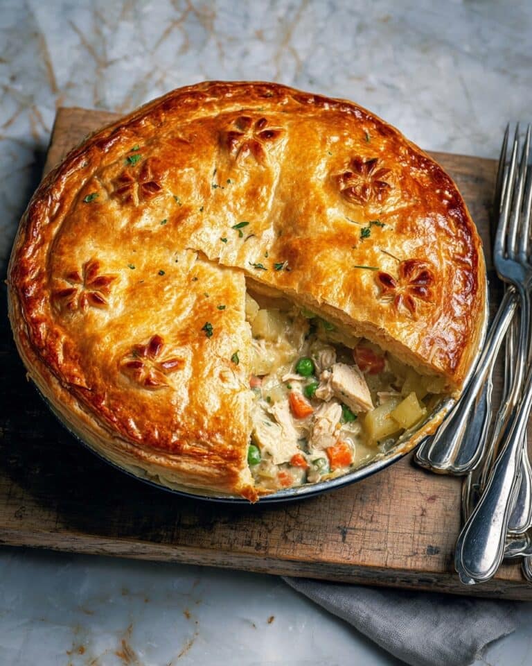 Chicken, Leek, and Thyme Pie Recipe