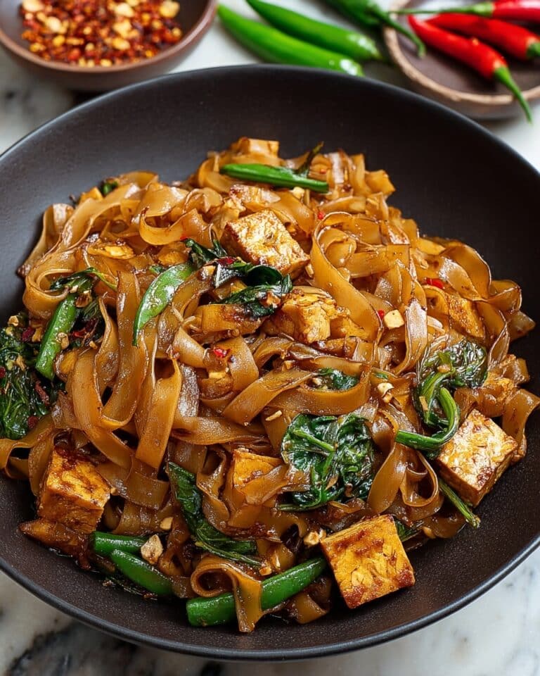 Irresistible Street Style Thai Drunken Noodles Recipe
