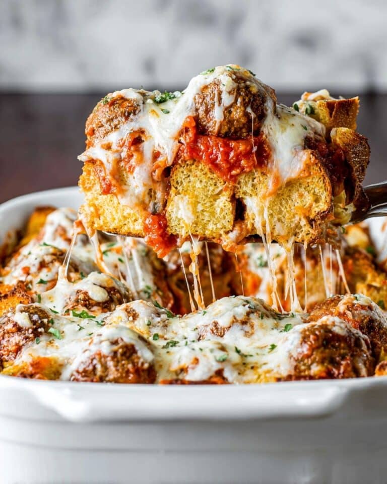 Meatball Sub Casserole Recipe