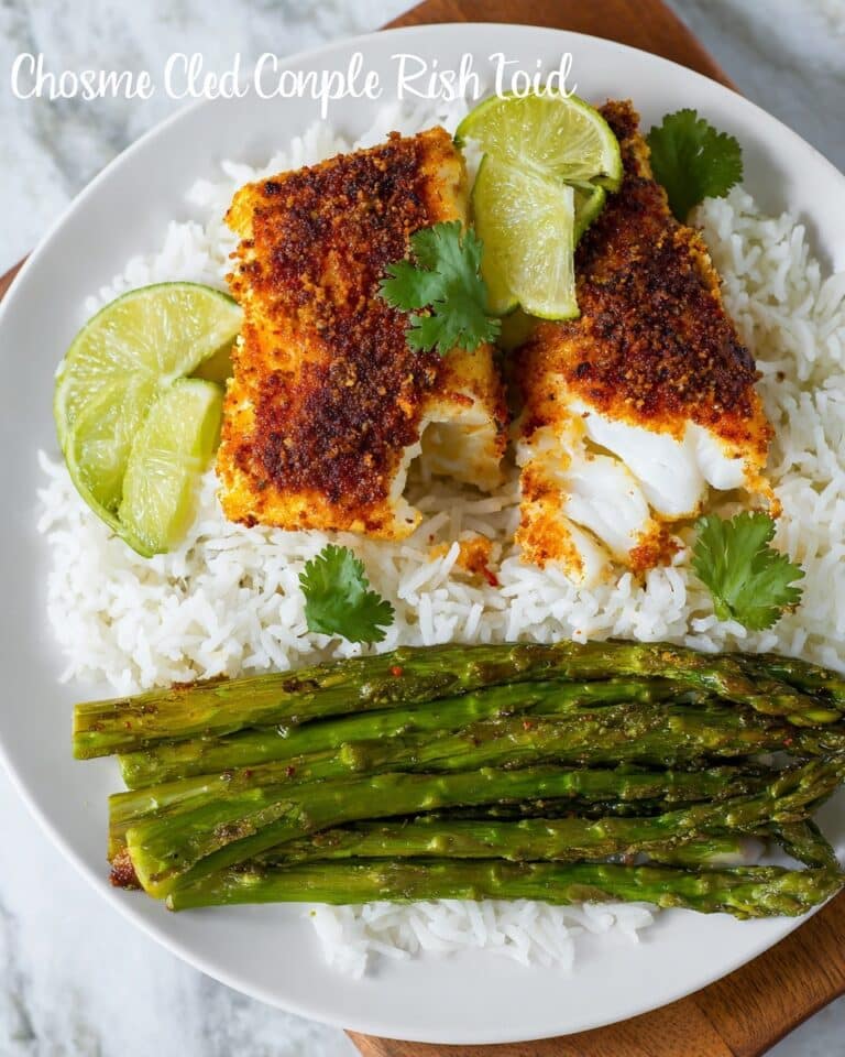 Roasted Chili-Lime Cod Recipe