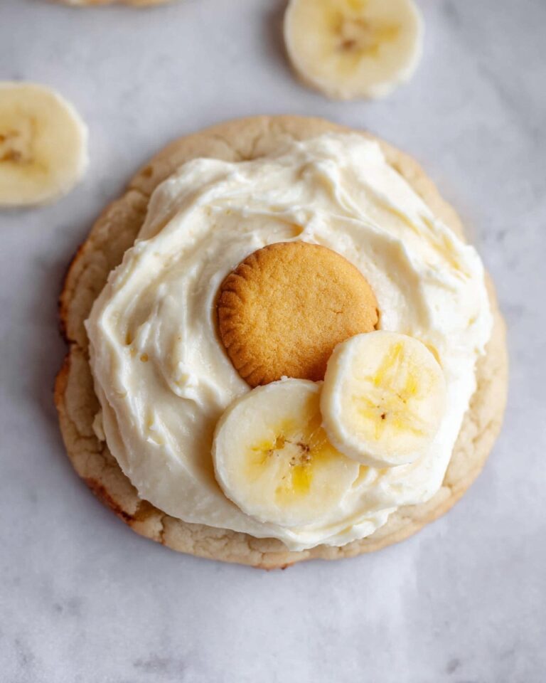 Chilled Banana Cream Pie Cookies Recipe