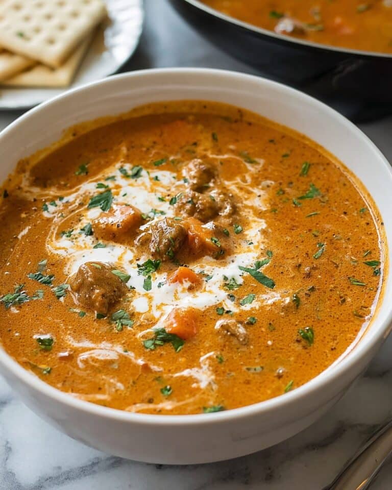 Sausage & Tomato Cream Cheese Soup Recipe