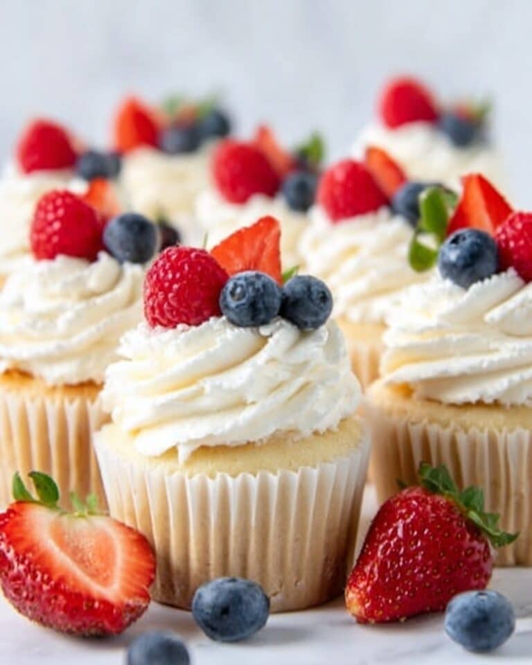 Fluffy Angel Food Cupcakes Recipe