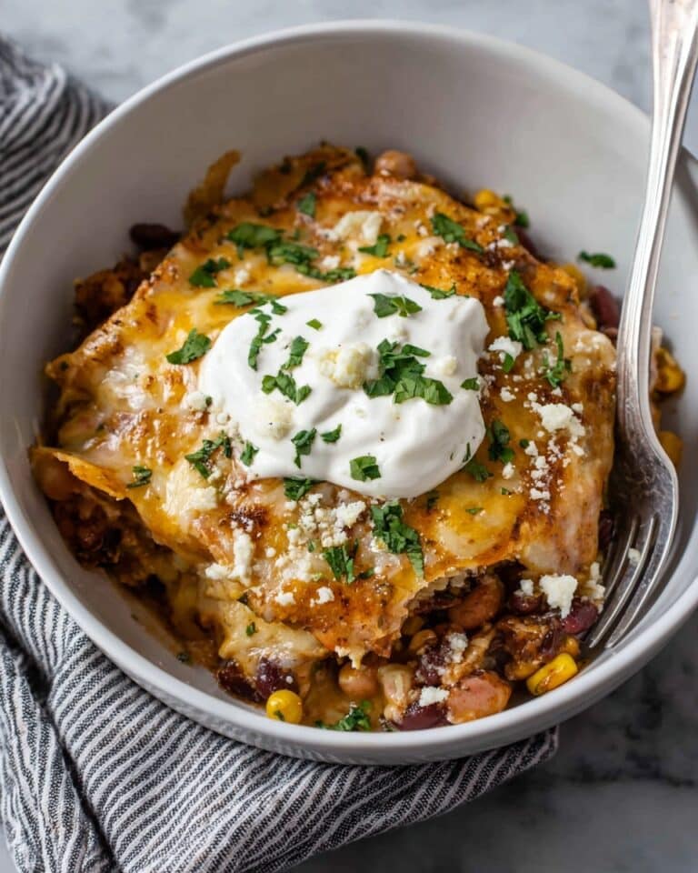 Ground Chicken Taco Casserole Recipe