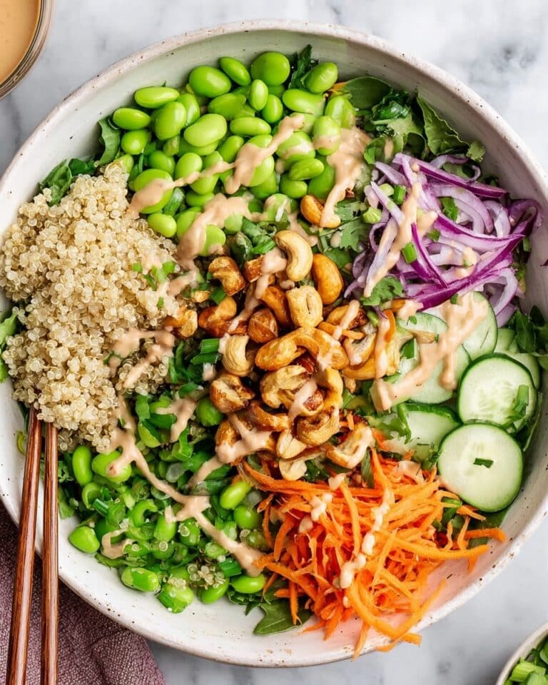 Cashew Crunch Edamame Salad Recipe