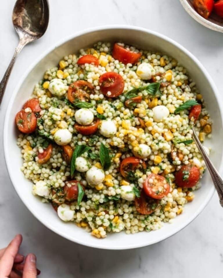 Avocado Corn Salad with Roasted Corn, Cherry Tomatoes, and Fresh Mozzarella Recipe