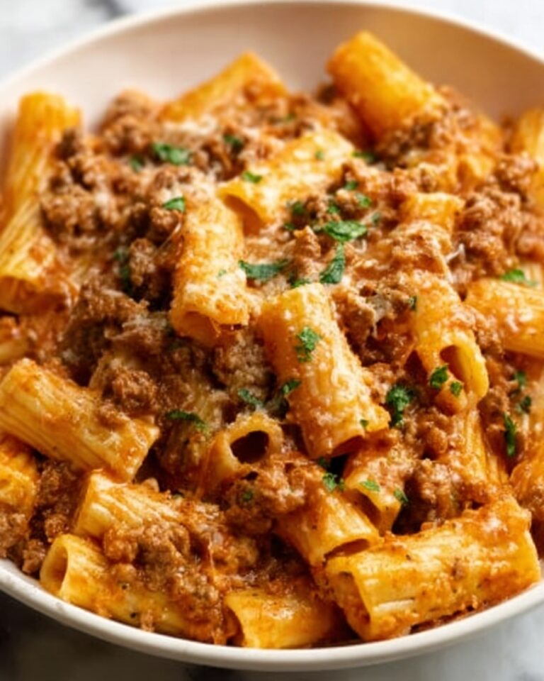 Creamy Rigatoni with Boursin Cheese Recipe