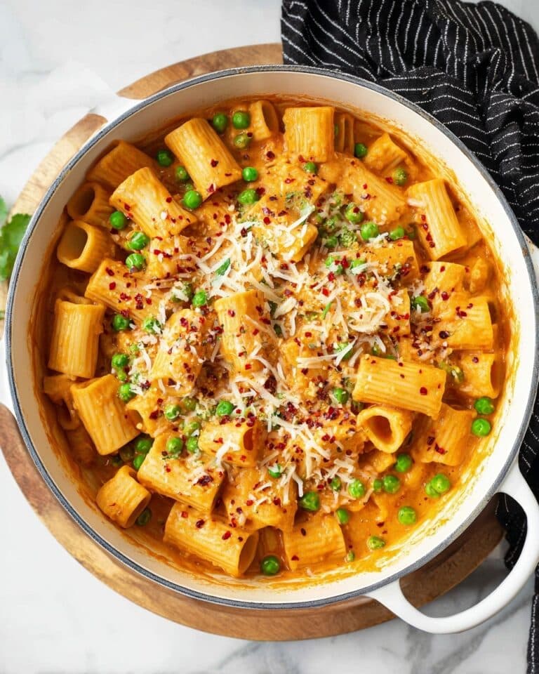 One Pot Spicy Rigatoni Recipe