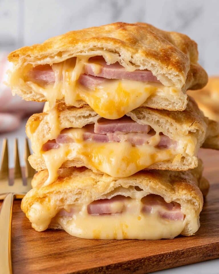 Ham and Cheese Hot Pockets Recipe