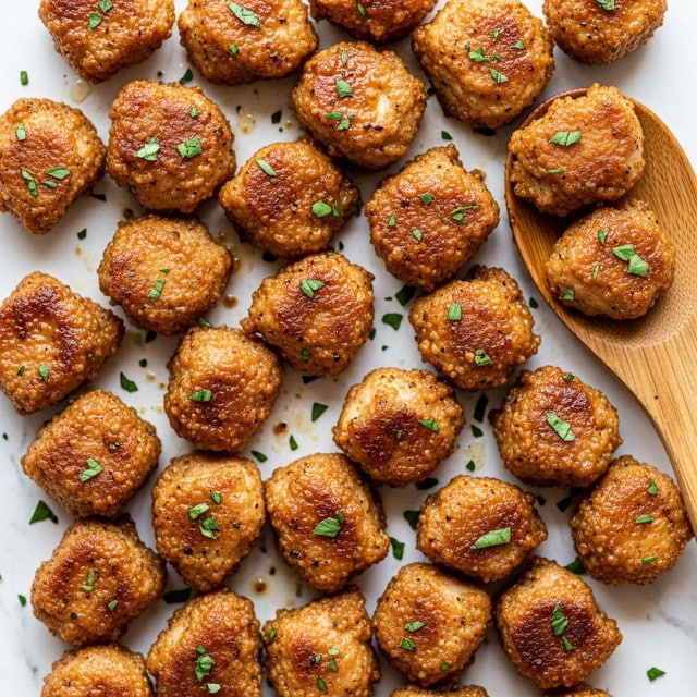 15-Minute Garlic Butter Chicken Bites Recipe