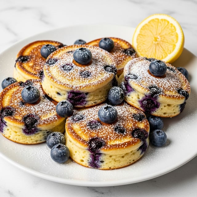 Blueberry Lemon Pancake Bites Recipe