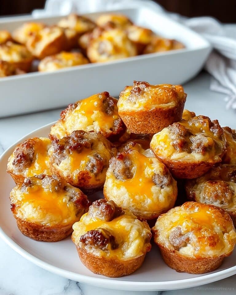 McGriddle Bites: Sweet Sausage Muffins for Quick Mornings Recipe