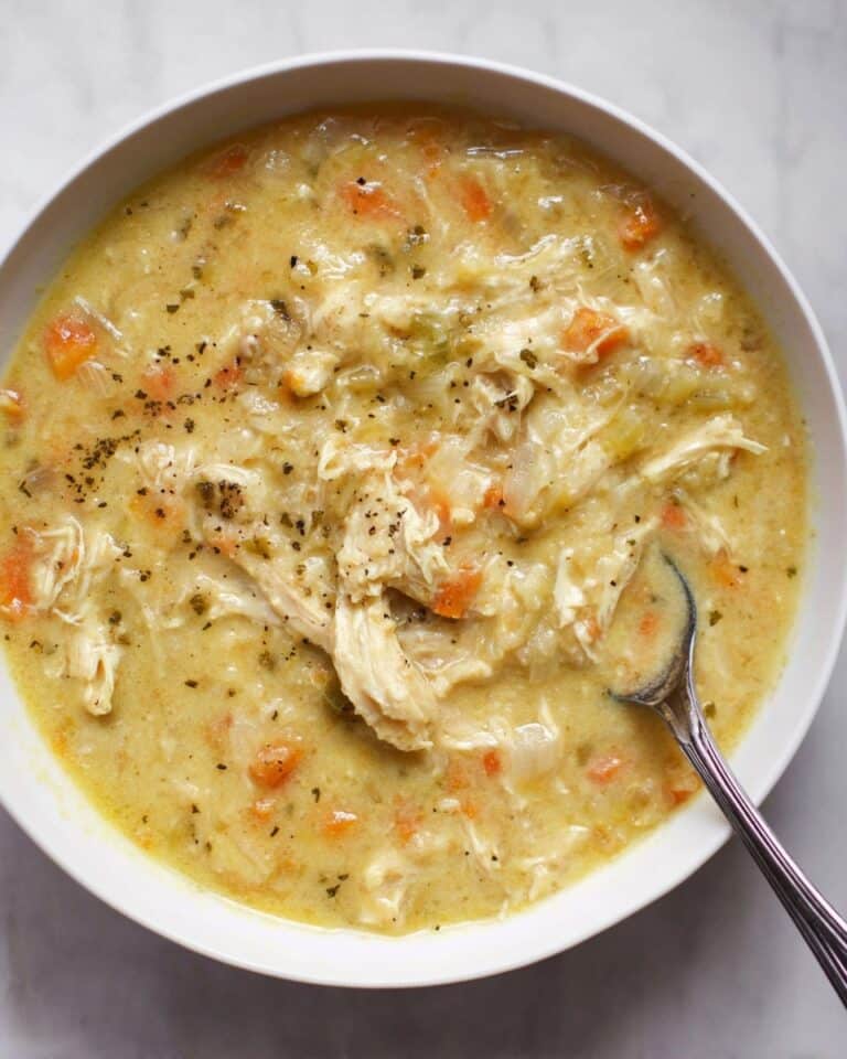 Cauliflower Chicken Soup Recipe