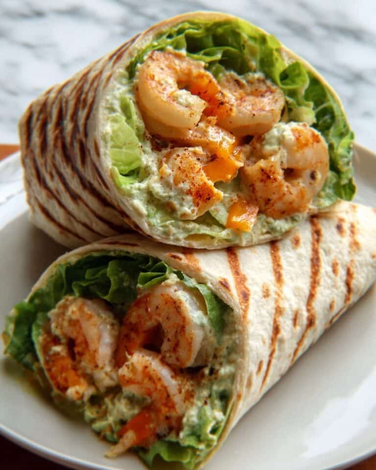 Grilled Shrimp Caesar Wraps Recipe