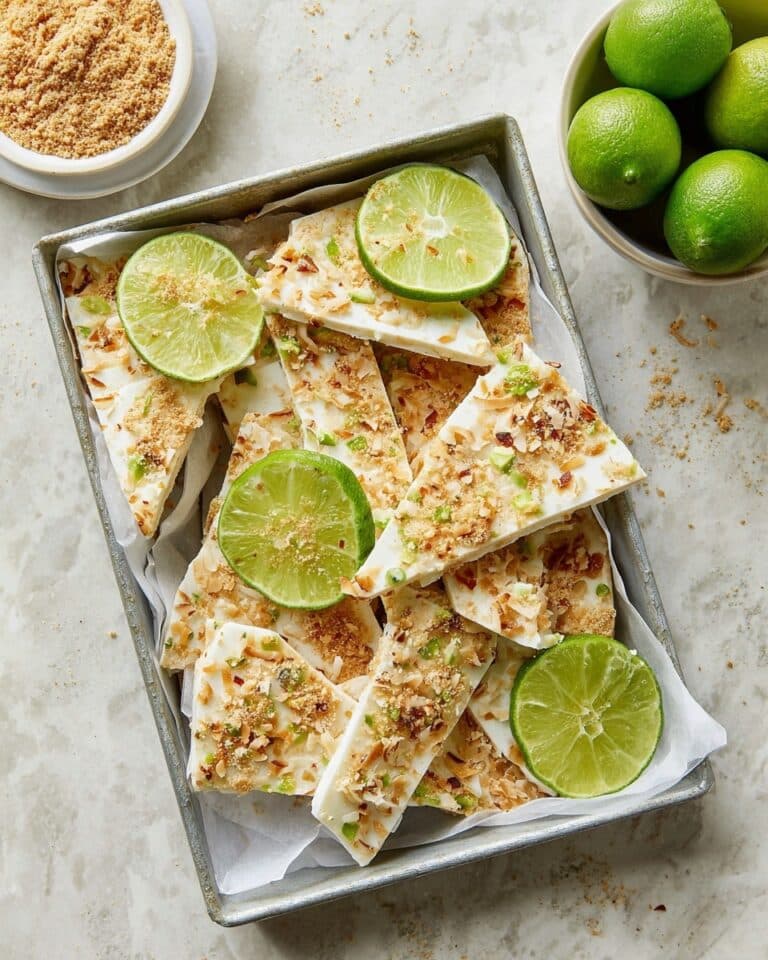 Key Lime Pie Yogurt Bark Recipe