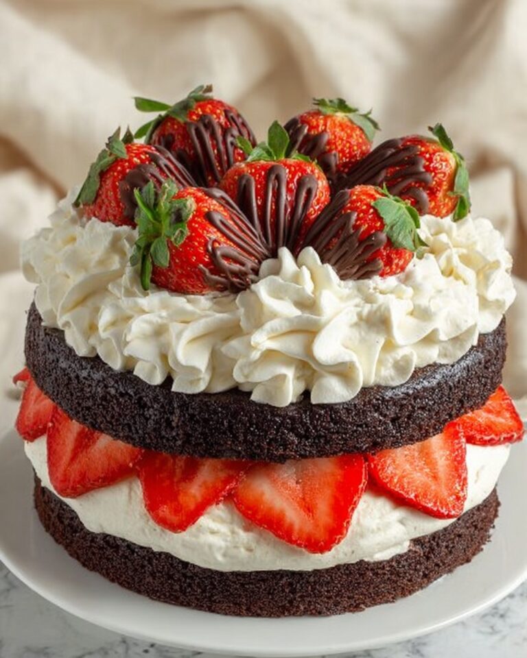 Chocolate Strawberry Shortcake Recipe