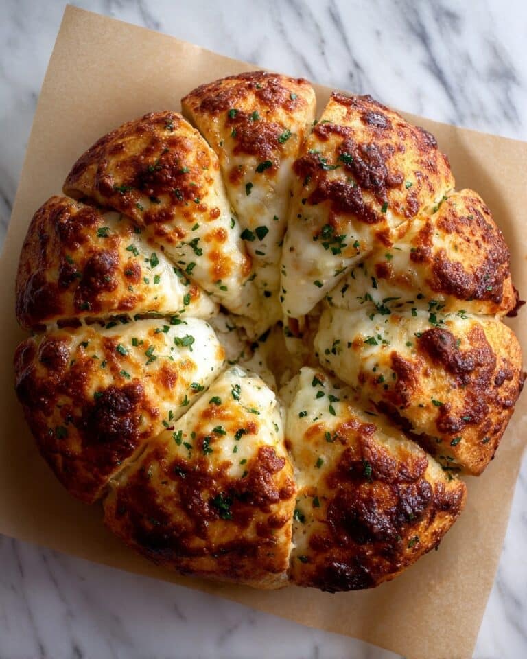 Chicken Alfredo Monkey Bread Recipe