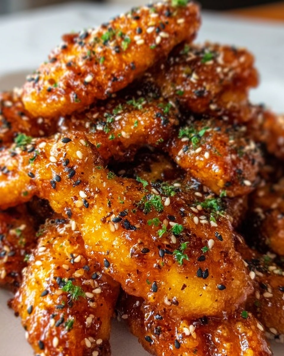 The image shows a close-up of a bowl filled with fried rice mixed with small pieces of scrambled eggs, diced carrots, and chopped green onions. The fried rice grains are golden brown and cooked evenly, with the yellow eggs scattered throughout, bright orange carrot cubes, and green onion bits adding color contrast. Golden-brown fried chickpeas or small pieces of fried tofu are spread evenly on top and throughout the rice, giving texture variety. A wooden spoon rests on the side inside the white bowl, which sits on a white marbled surface. Photo taken with an iphone --ar 4:5 --v 7