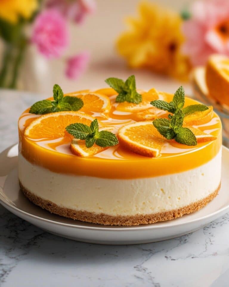 No-Bake Creamsicle Cheesecake Recipe
