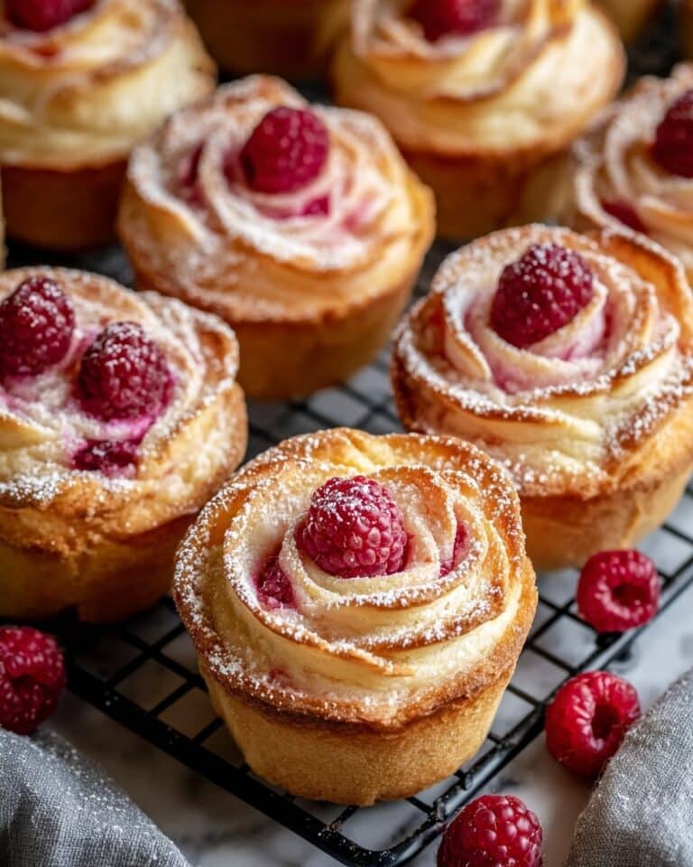 Raspberry Cream Cheese Cruffins Recipe