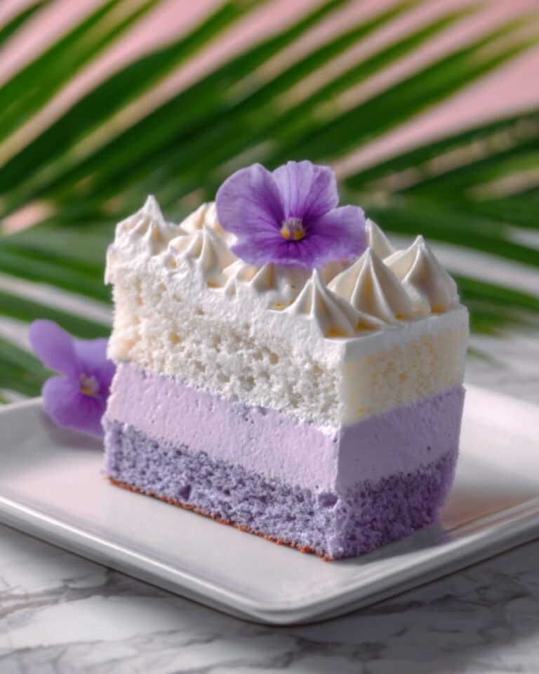 Taro Ube Cloud Cake Recipe
