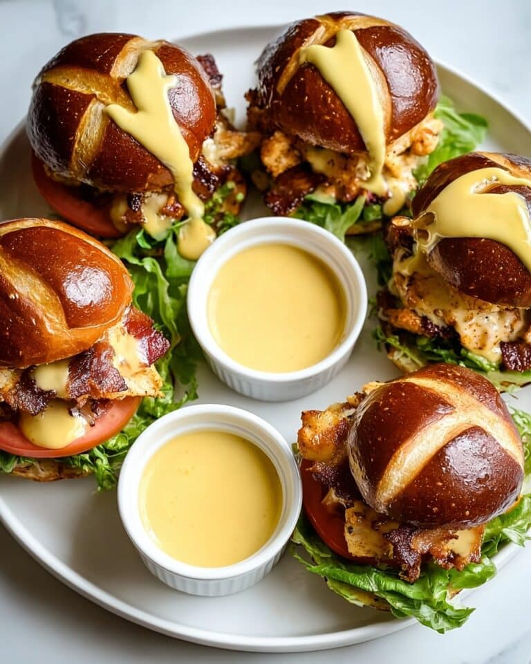 Honey Mustard BLT Chicken Sliders Recipe