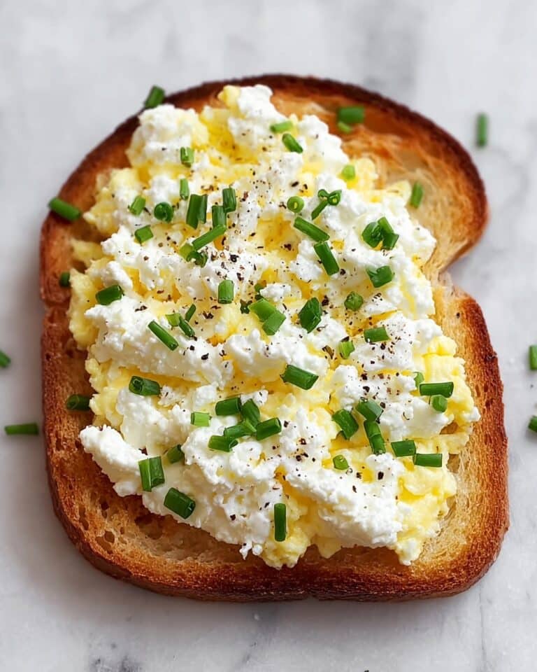 Egg and Ricotta Toast Recipe