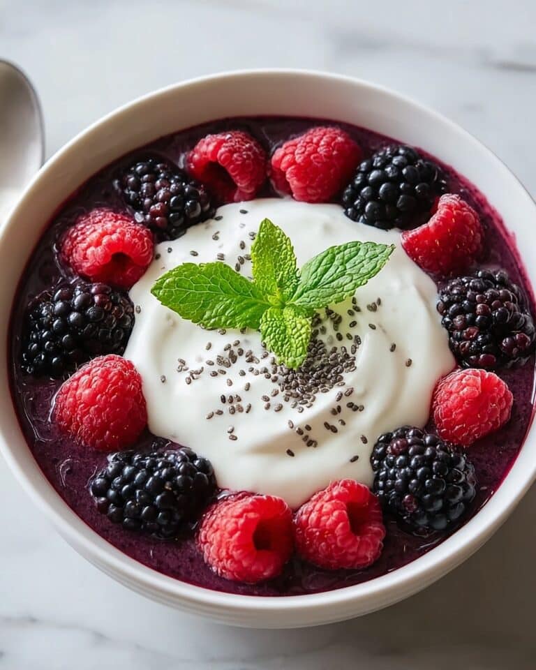 Warm Berry Compote With Yogurt Recipe
