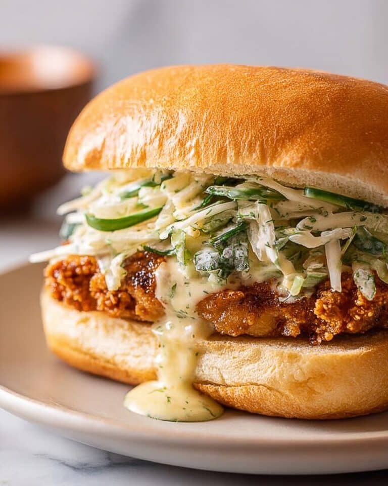Crispy Cilantro Lime Chicken Sandwich Recipe