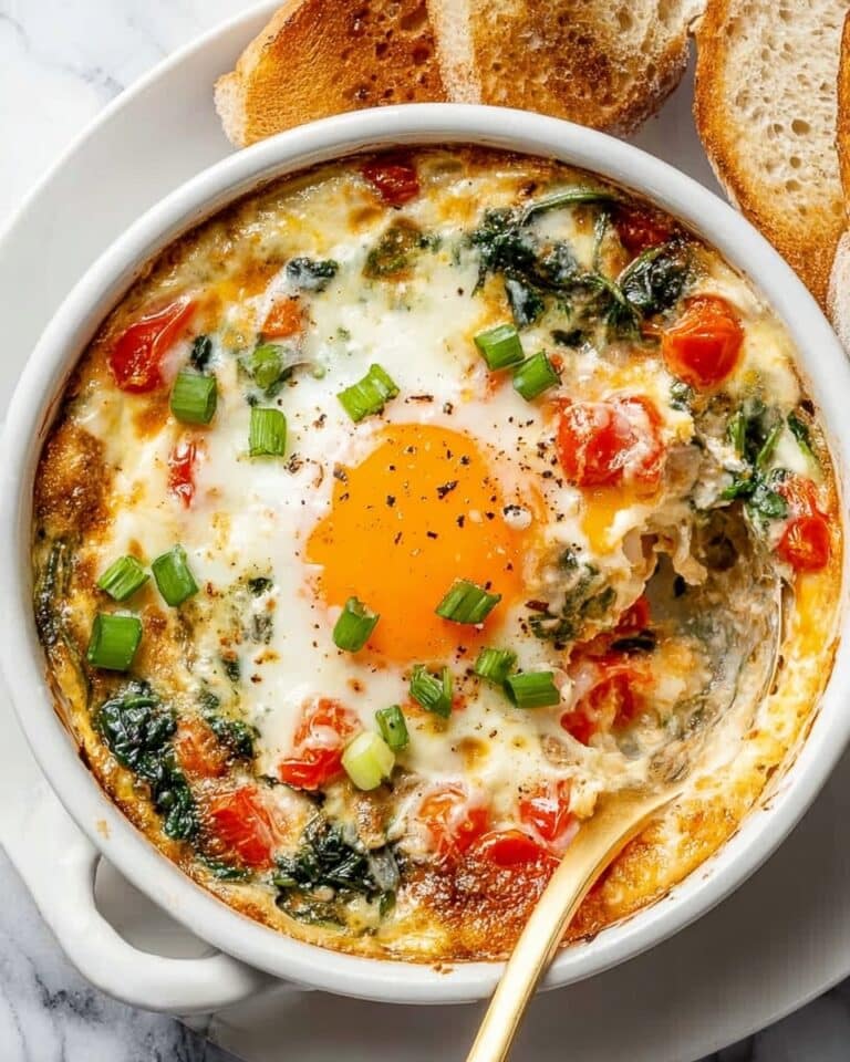 Baked Feta Eggs Recipe