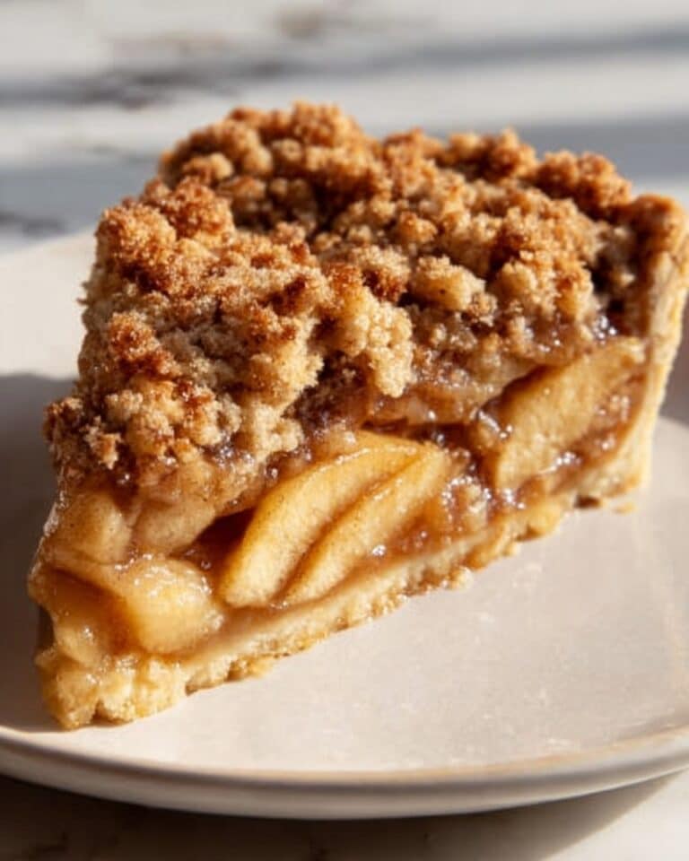 Chai Spiced Pear Almond Crumble Tart Recipe