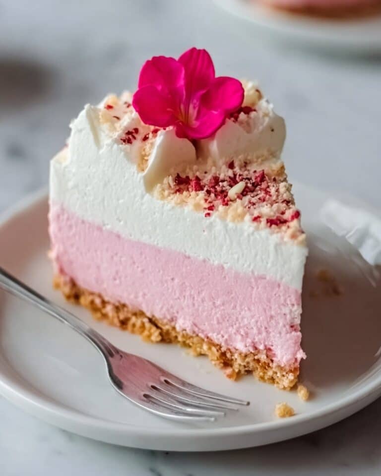 Rose Milk Cake with Rose Water Syrup and Pistachio Garnish Recipe