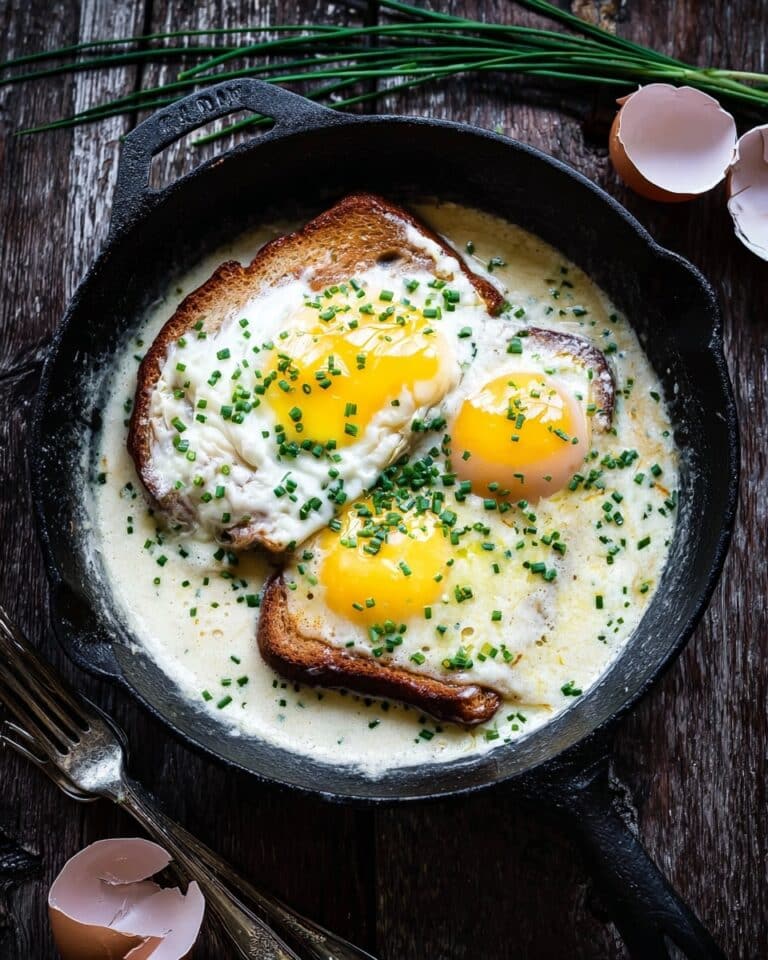 Oeufs au Plat Bressanne Recipe