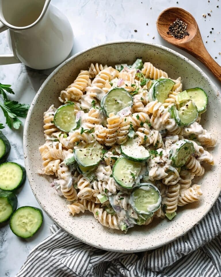 Tzatziki Pasta Salad Recipe