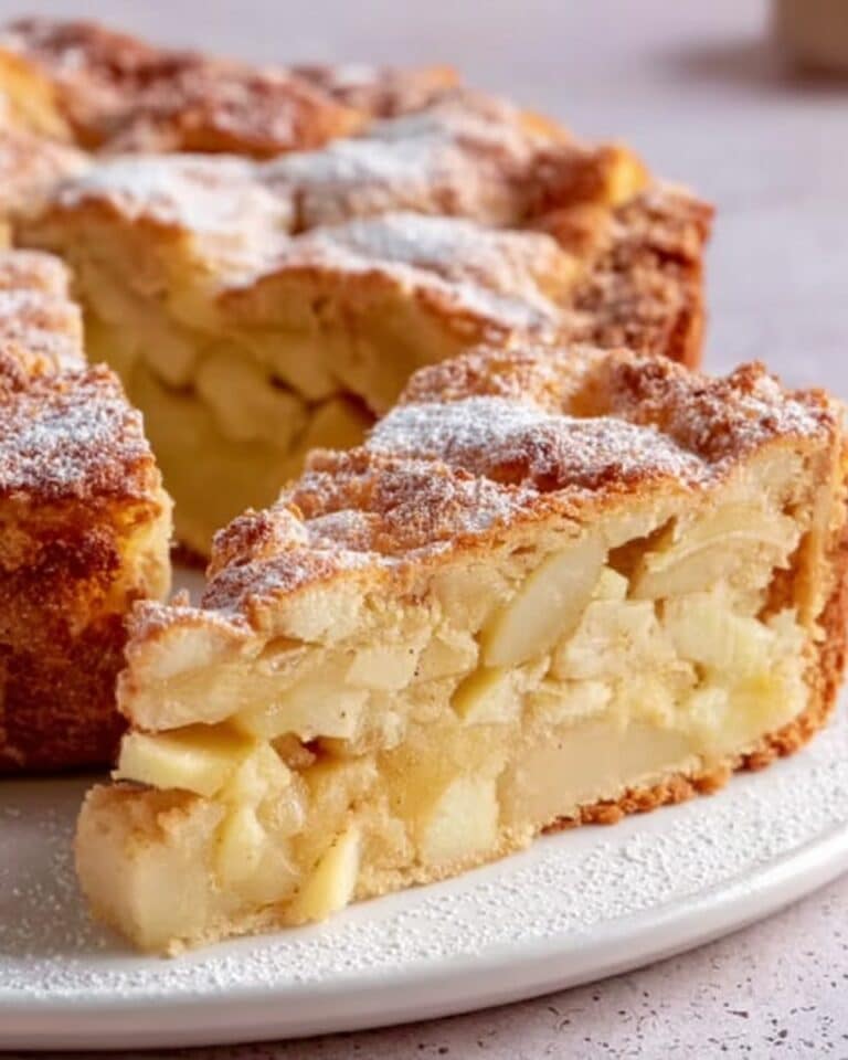 Delicious Apple Cake with Warm Spices and Nuts Recipe