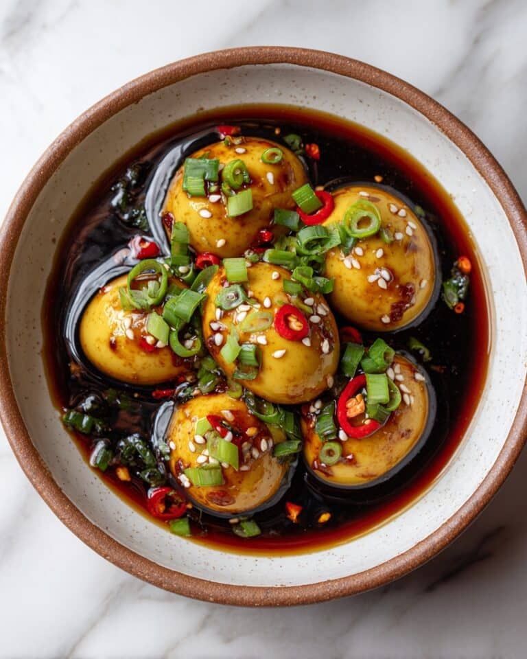 Korean Soy Marinated Eggs Recipe