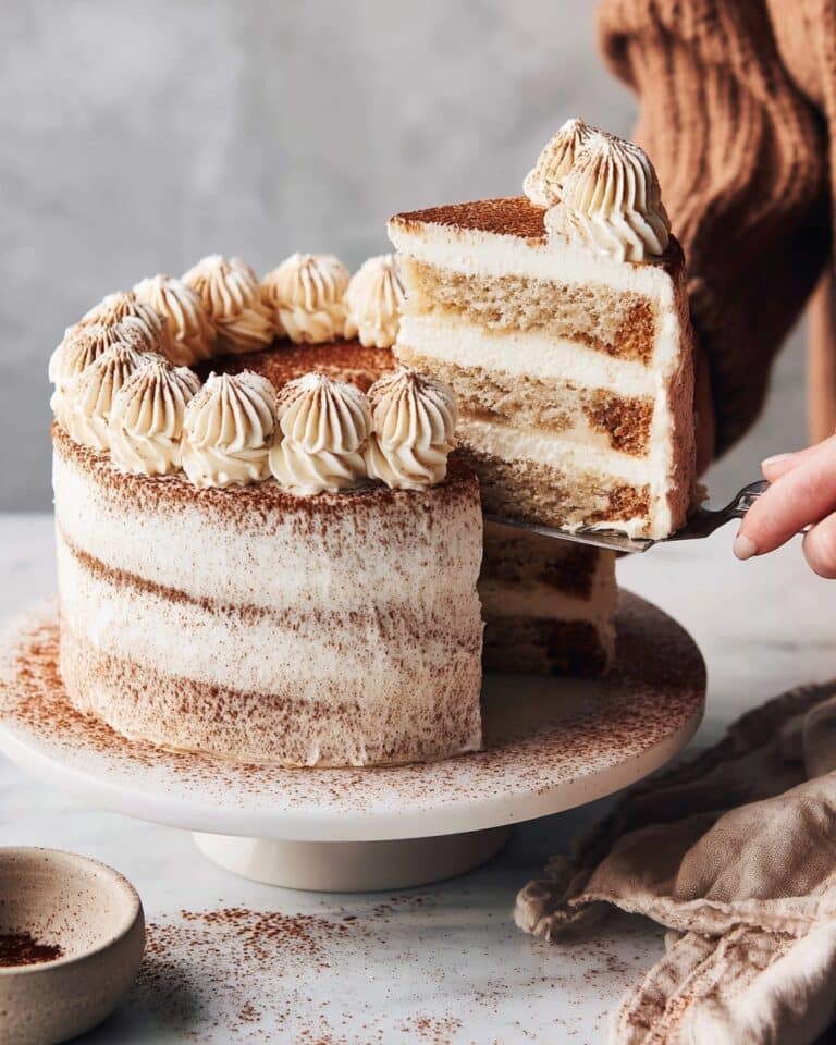 Tiramisu Layer Cake Recipe