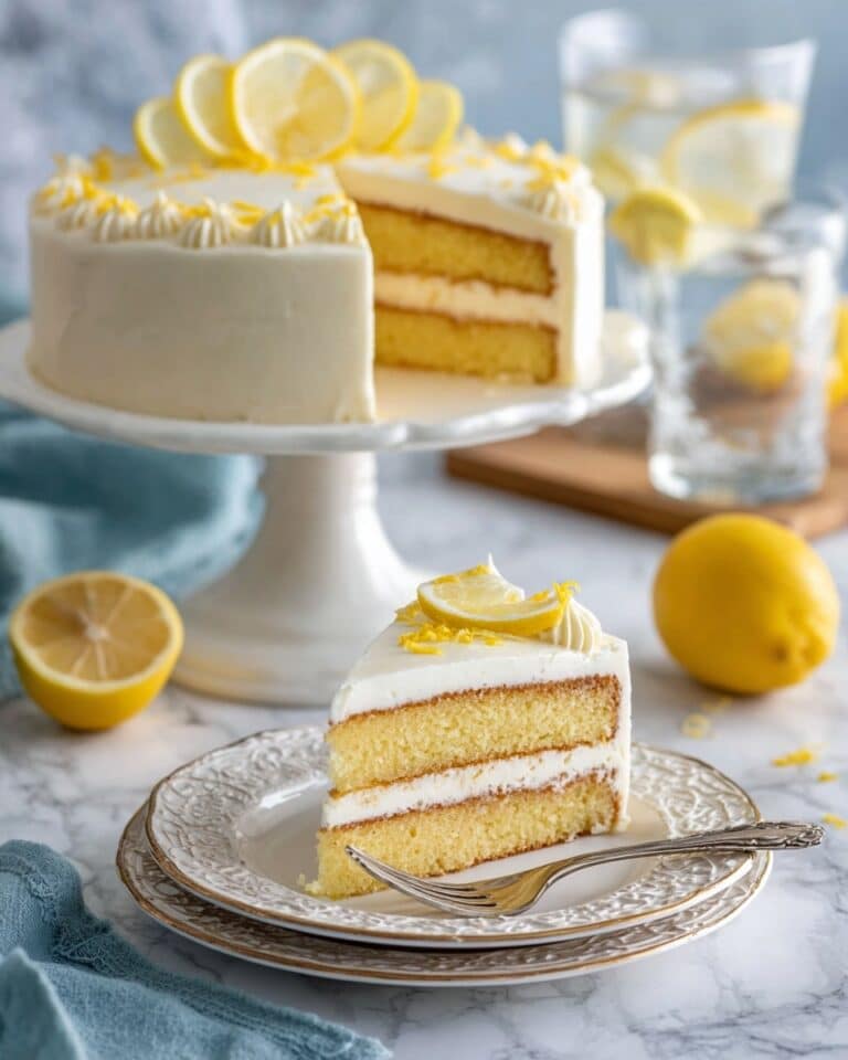 Limoncello Mascarpone Cake Recipe