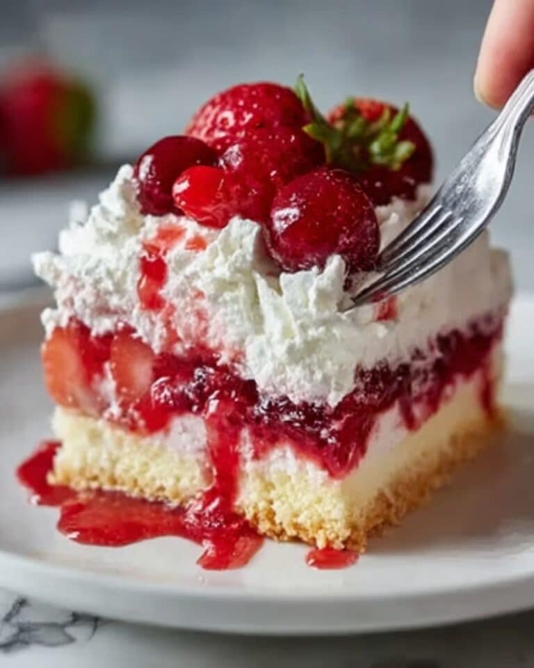 Strawberry Cake with Cream Cheese Frosting and White Chocolate Chips Recipe