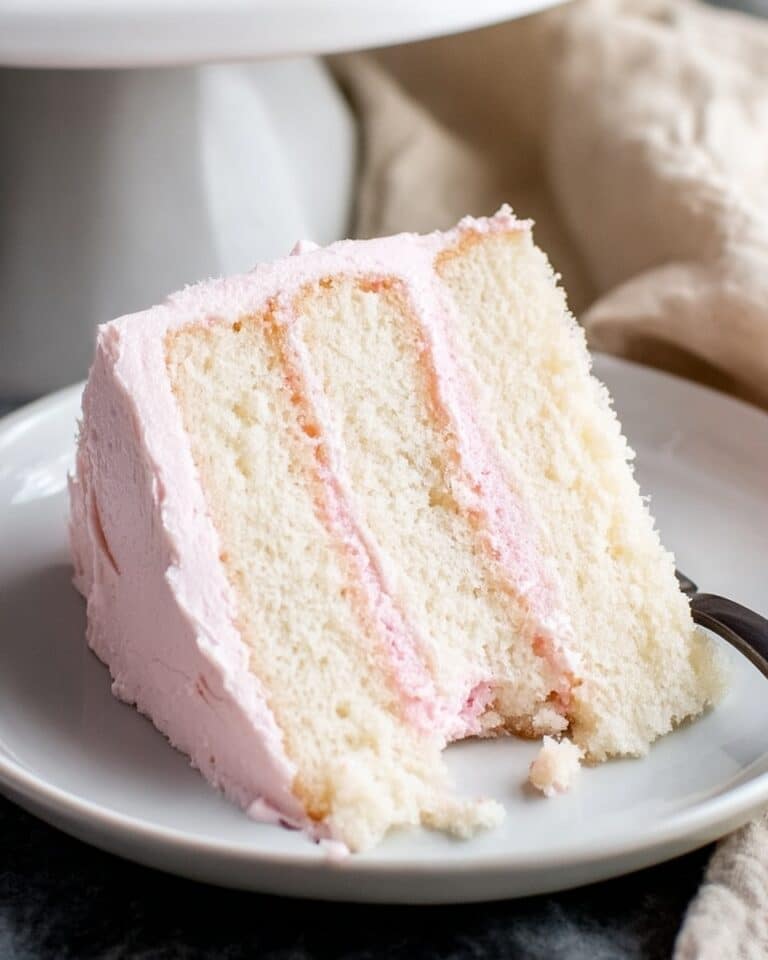 White Almond Cake Recipe