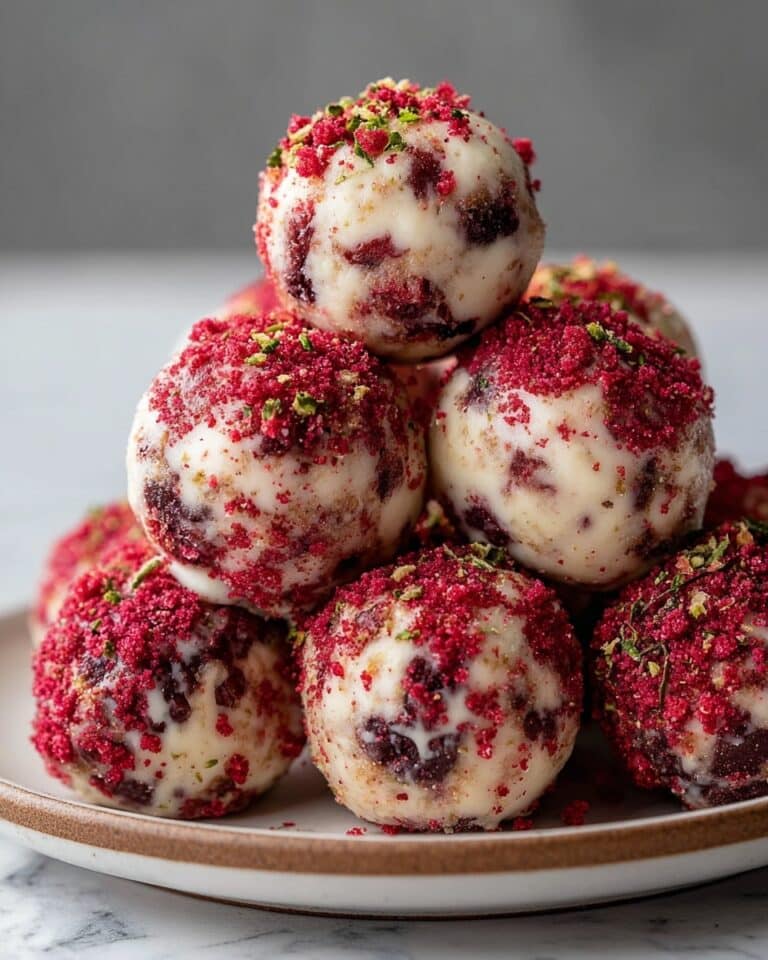 Strawberry Cheesecake Protein Balls Recipe