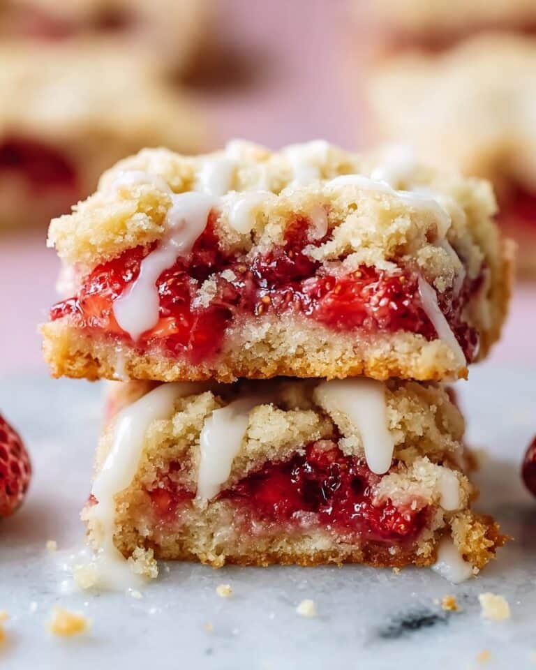 Homemade Strawberry Shortcake Butter Cookies Recipe