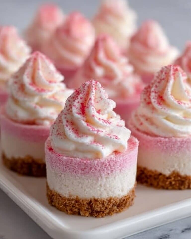 No-Bake Pink Velvet Cheesecake Bites Recipe