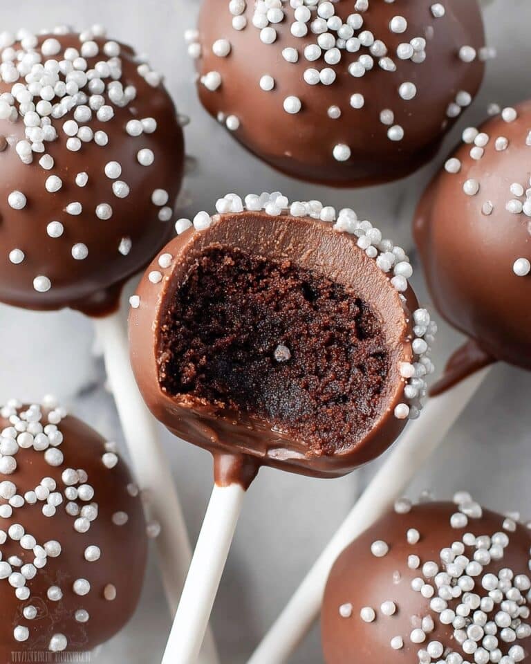 Chocolate Cake Pops Recipe
