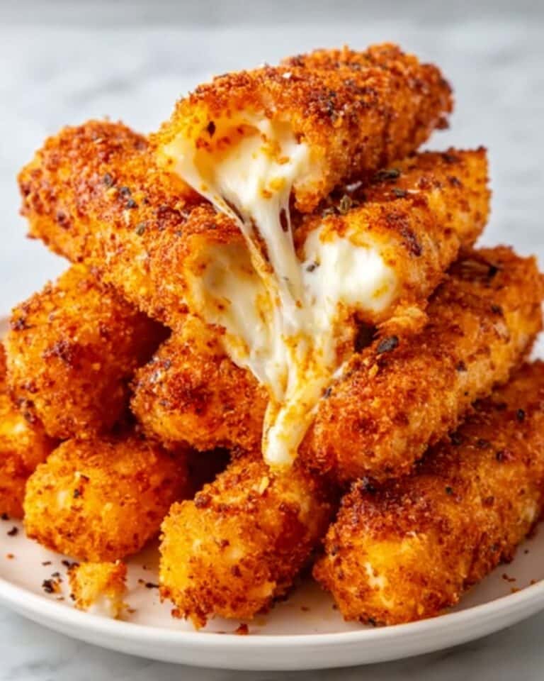 Buffalo Chicken Mozzarella Sticks Recipe